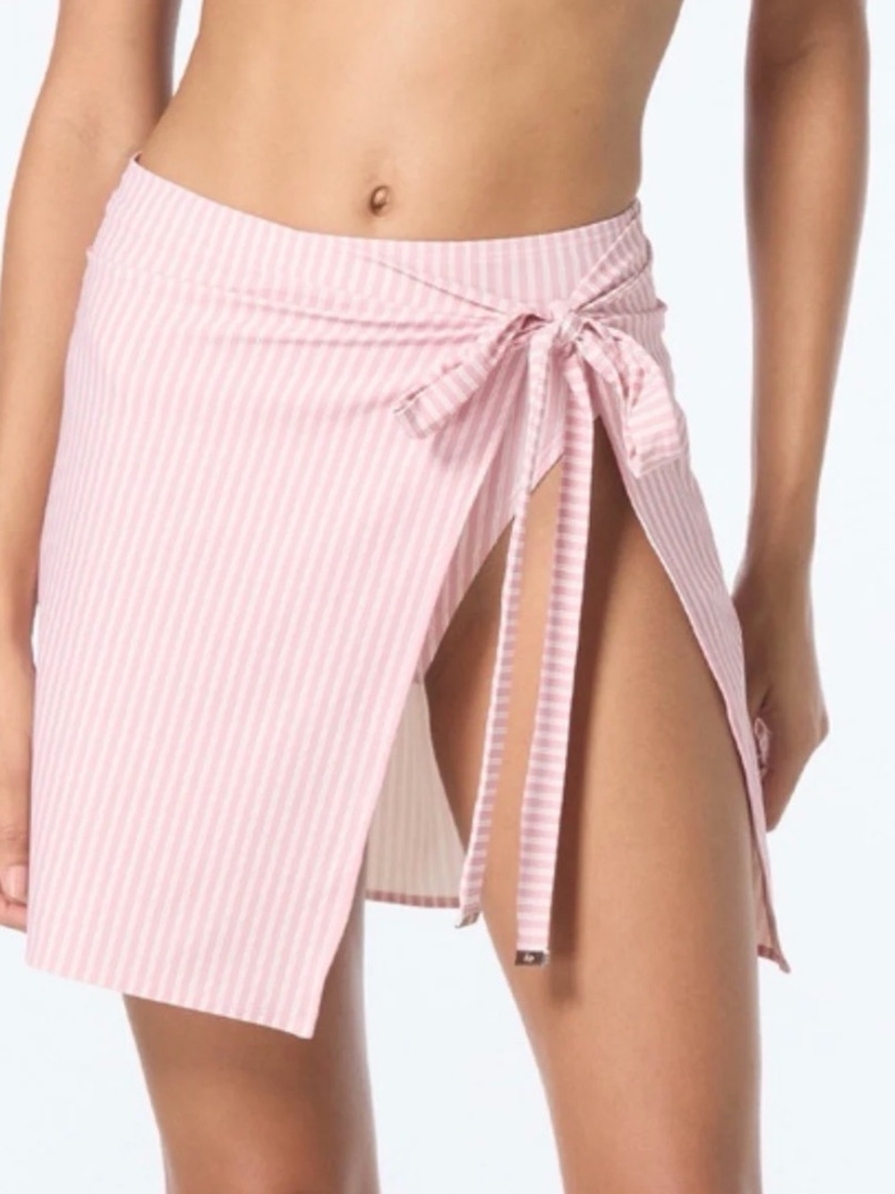 Michael Kors Voyage Stripe Short Pareo Coverup